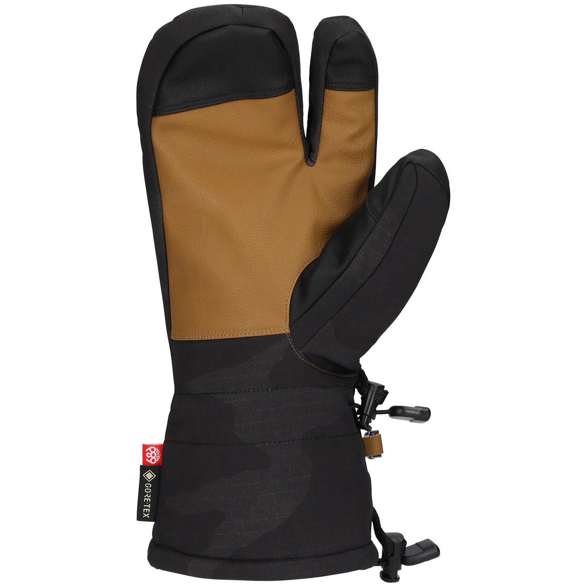 686 GORE-TEX Linear Trigger Mittens Black Camo