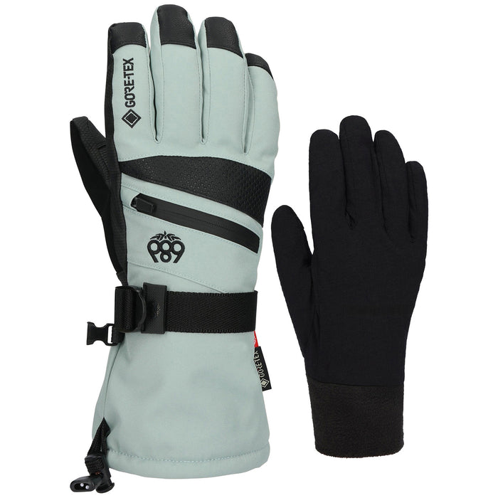 686 GORE-TEX SMARTY 3-in-1 Gauntlet Gloves - Women's Dusty Marine