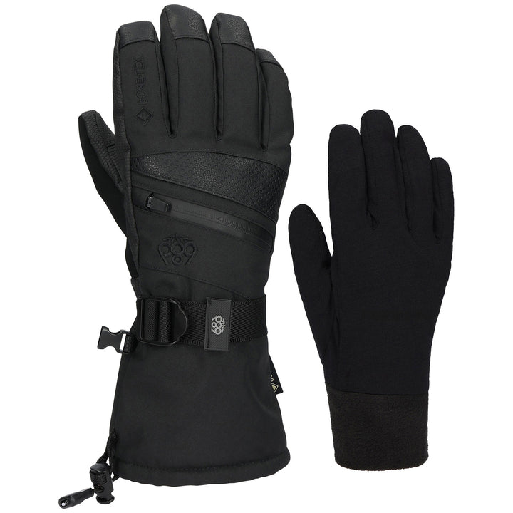 686 GORE-TEX SMARTY 3-in-1 Gauntlet Gloves - Women's Black
