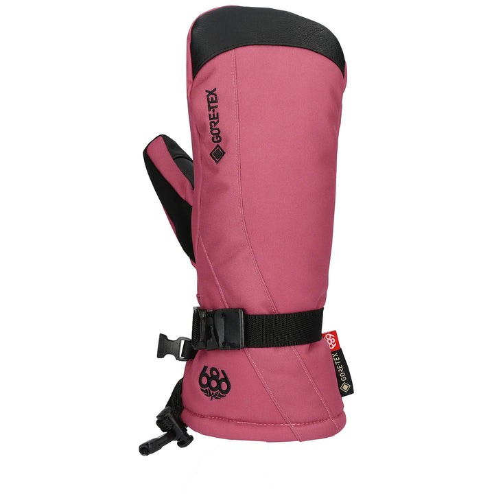 686 GORE-TEX Linear Mittens - Women's Rosewood
