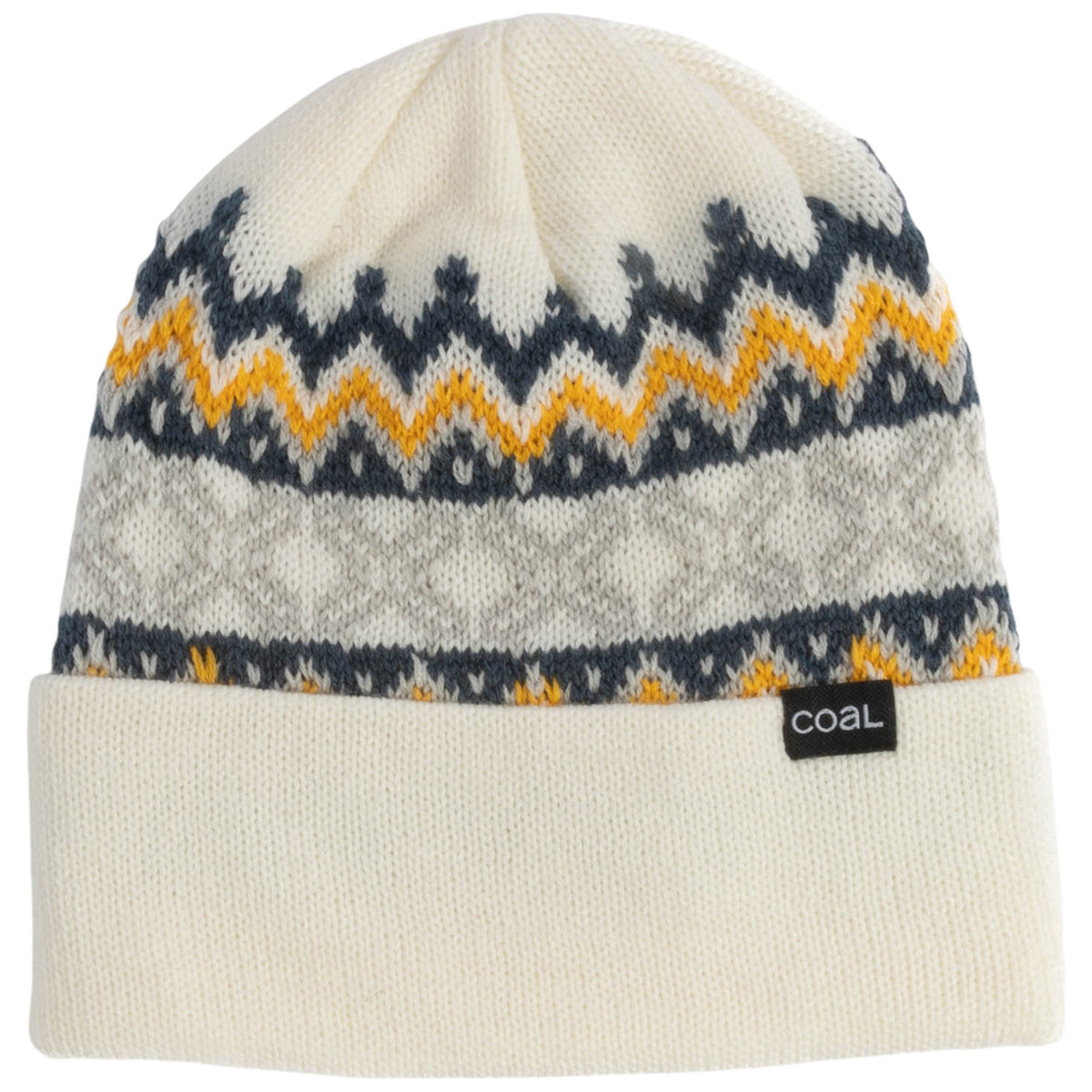 Coal The Winters Beanie Off White/Goldenrod