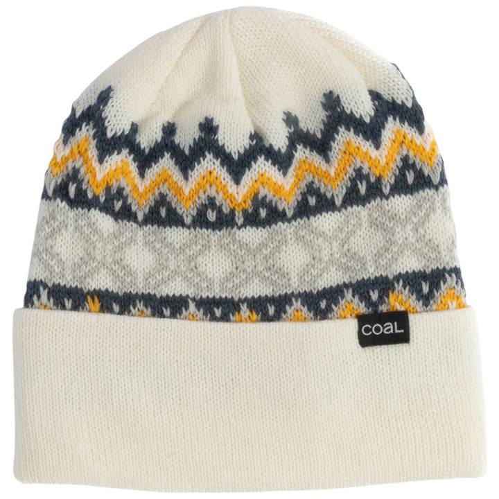 Coal The Winters Beanie Off White/Goldenrod