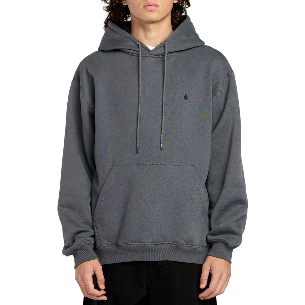 Volcom Single Stone PW Pullover Hoodie - Men's Asphalt Black