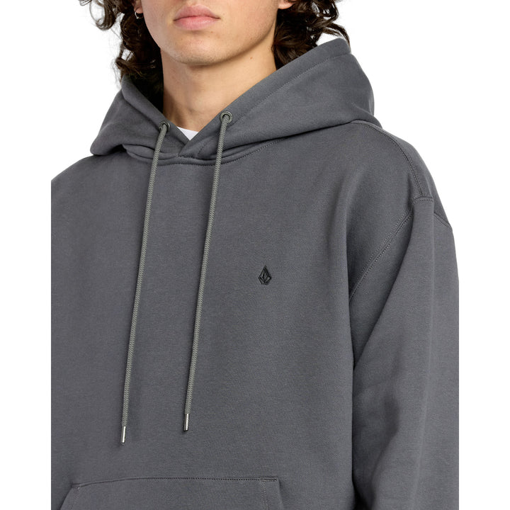 Volcom Single Stone PW Pullover Hoodie - Men's Asphalt Black
