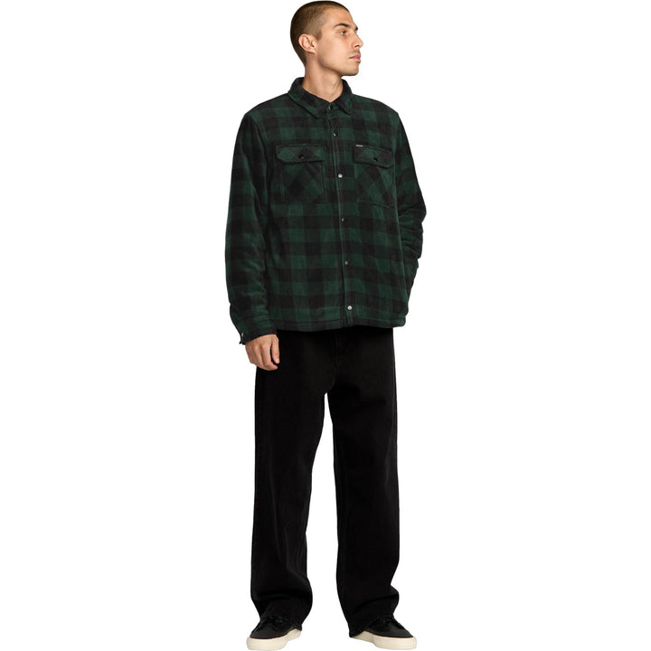 Volcom Bowered II Lined Fleece Shirt - Men's Scarab