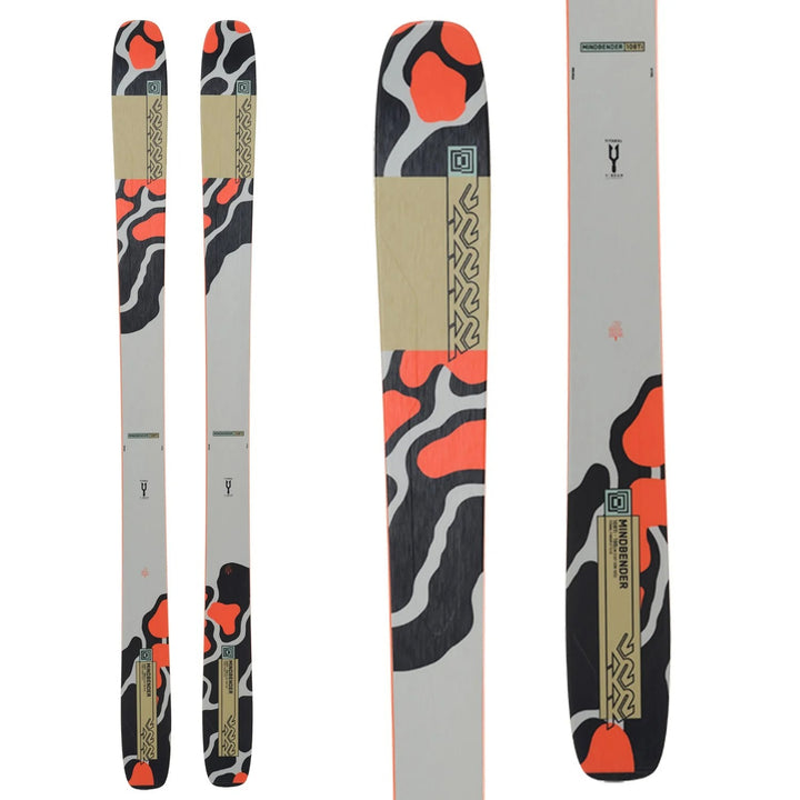 K2 Mindbender 108Ti Skis + Marker Griffon 13 TCX Demo Bindings 2024