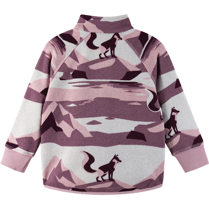 Reima Ornament Fleece Sweater - Toddlers' Deep Purple