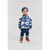 Reima Ornament Fleece Sweater - Toddlers' Navy