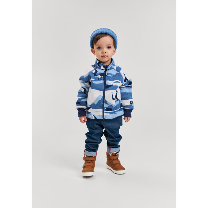 Reima Ornament Fleece Sweater - Toddlers' Navy