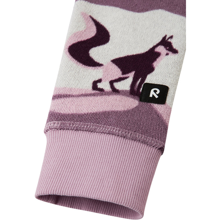Reima Ornament Fleece Sweater - Toddlers' Deep Purple