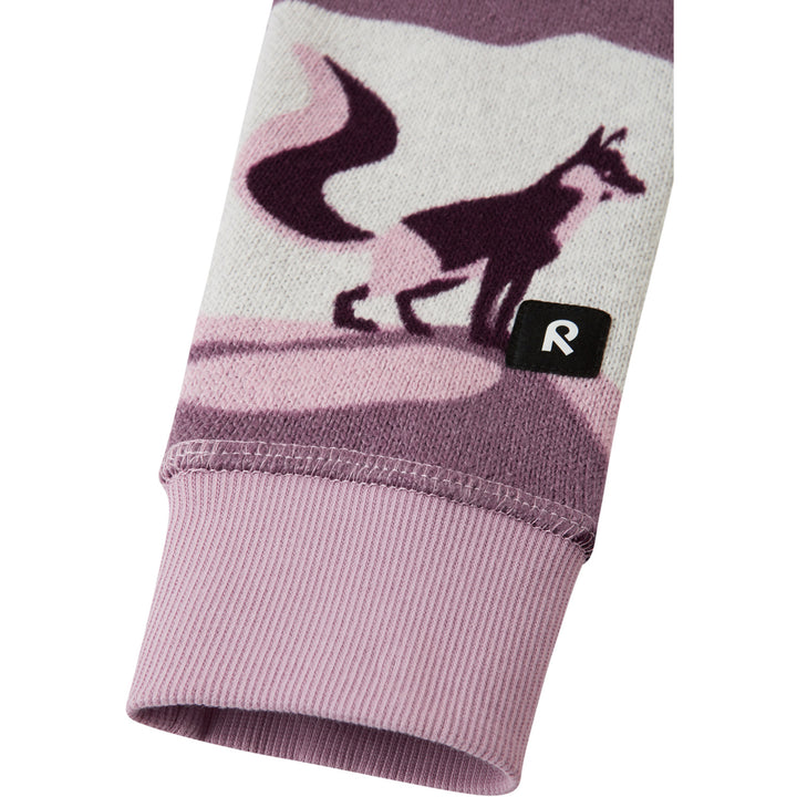 Reima Ornament Fleece Sweater - Toddlers' Deep Purple