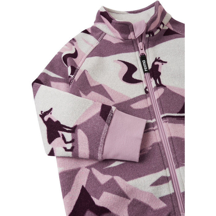 Reima Ornament Fleece Sweater - Toddlers' Deep Purple