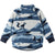 Reima Ornament Fleece Sweater - Toddlers' Navy