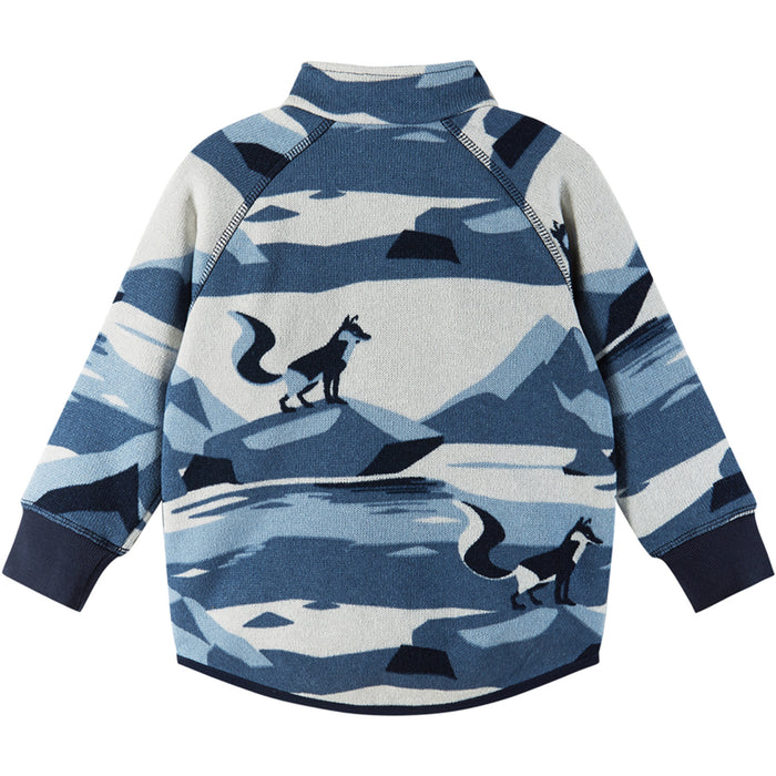 Reima Ornament Fleece Sweater - Toddlers' Navy