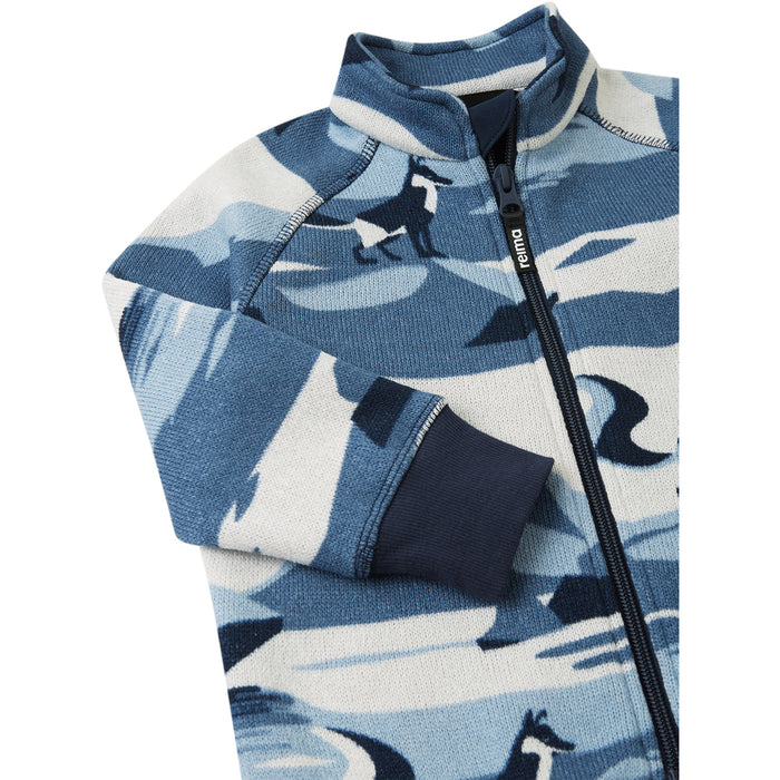 Reima Ornament Fleece Sweater - Toddlers' Navy