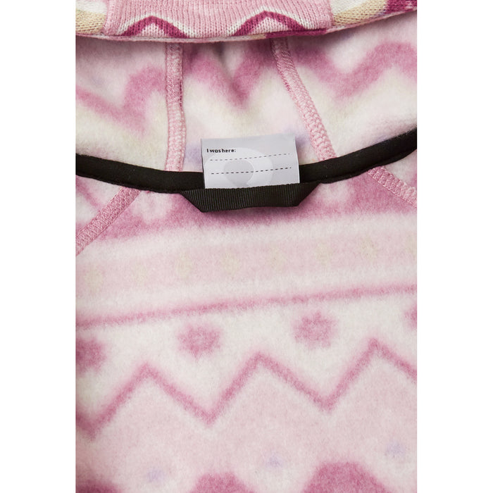 Reima Northern Fleece Hoodie - Kids' Grey Pink