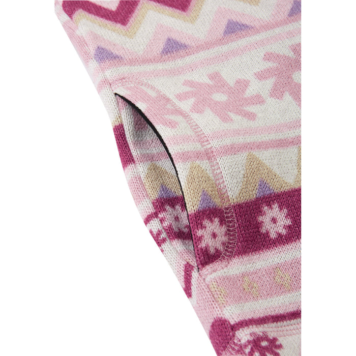 Reima Northern Fleece Hoodie - Kids' Grey Pink