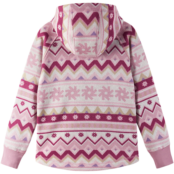 Reima Northern Fleece Hoodie - Kids' Grey Pink