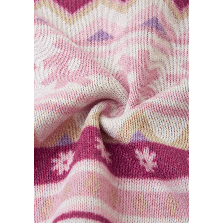 Reima Northern Fleece Hoodie - Kids' Grey Pink