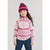 Reima Northern Fleece Hoodie - Kids' Grey Pink