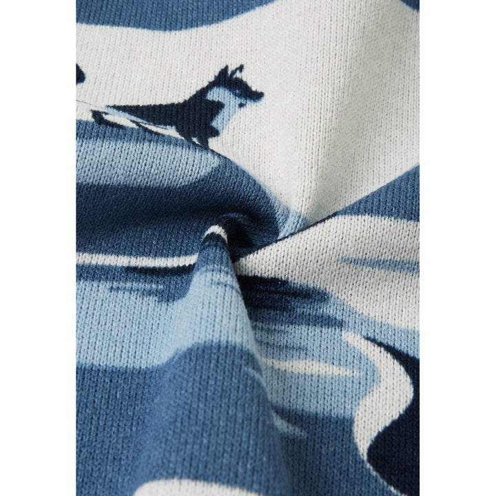 Reima Ornament Fleece Sweater - Toddlers' Navy