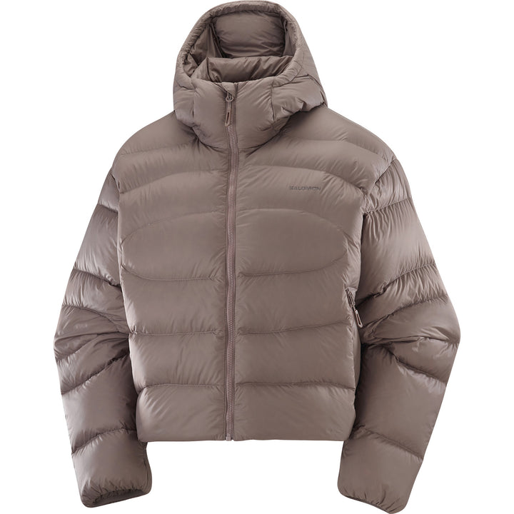 Salomon Outline Nov Crop Down Jacket - Women's Iron