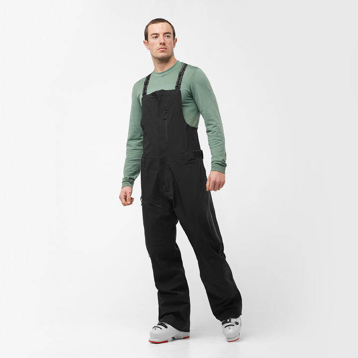 Salomon Moon Patrol GORE-TEX Bibs - Men's Deep Black