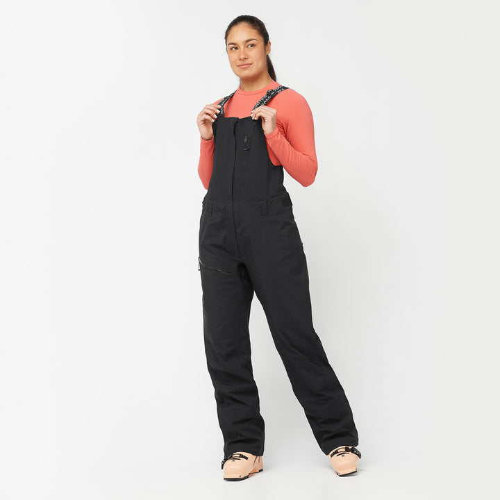 Salomon Moon Patrol Bibs - Women's Deep Black