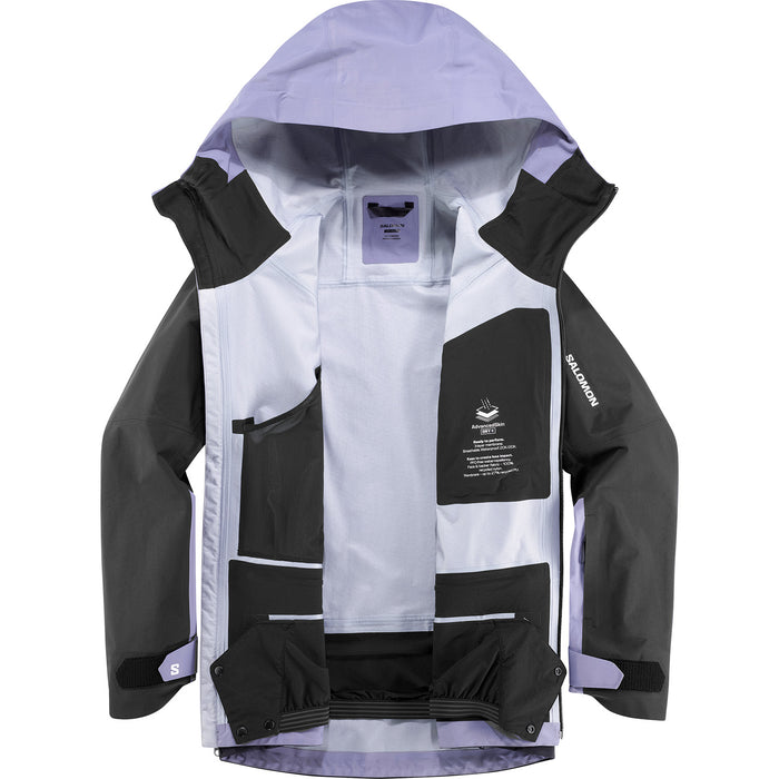 Salomon Absolute 3L Jacket - Men's Blue Granite/Deep Black