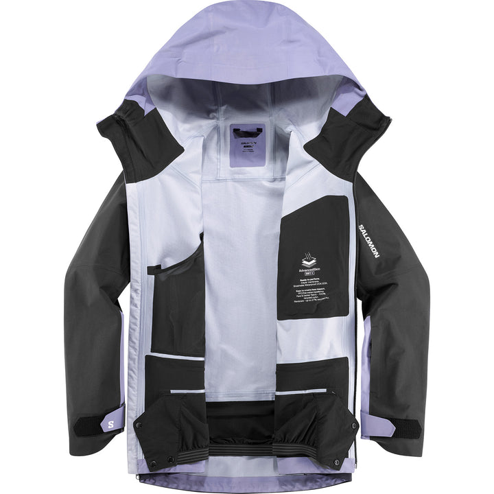 Salomon Absolute 3L Jacket - Men's Blue Granite/Deep Black