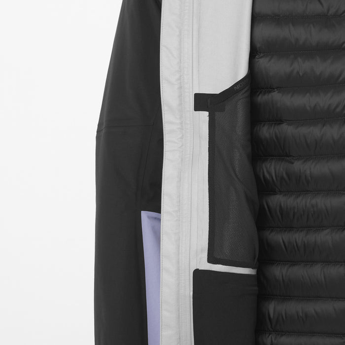 Salomon Absolute 3L Jacket - Men's Blue Granite/Deep Black