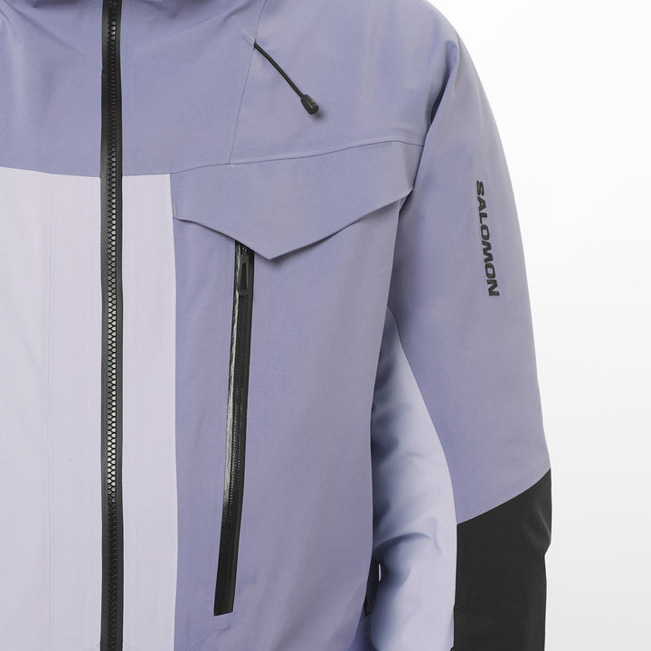 Salomon Moon Patrol GORE-TEX Jacket - Men's Blue Granite/Cosmic Sky/Deep Black