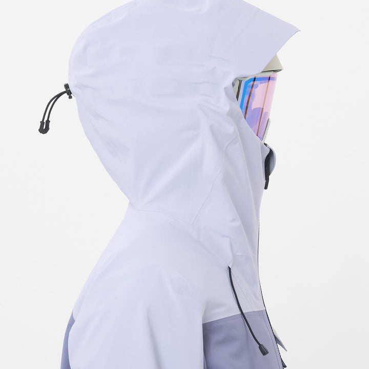 Salomon Moon Patrol Jacket - Women's Cosmic Sky/Blue Granite/Deep Black