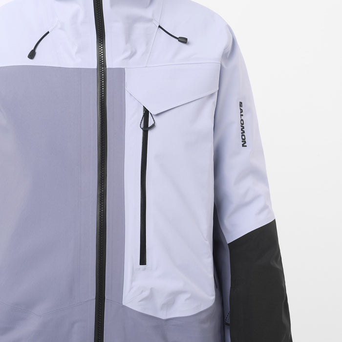 Salomon Moon Patrol Jacket - Women's Cosmic Sky/Blue Granite/Deep Black