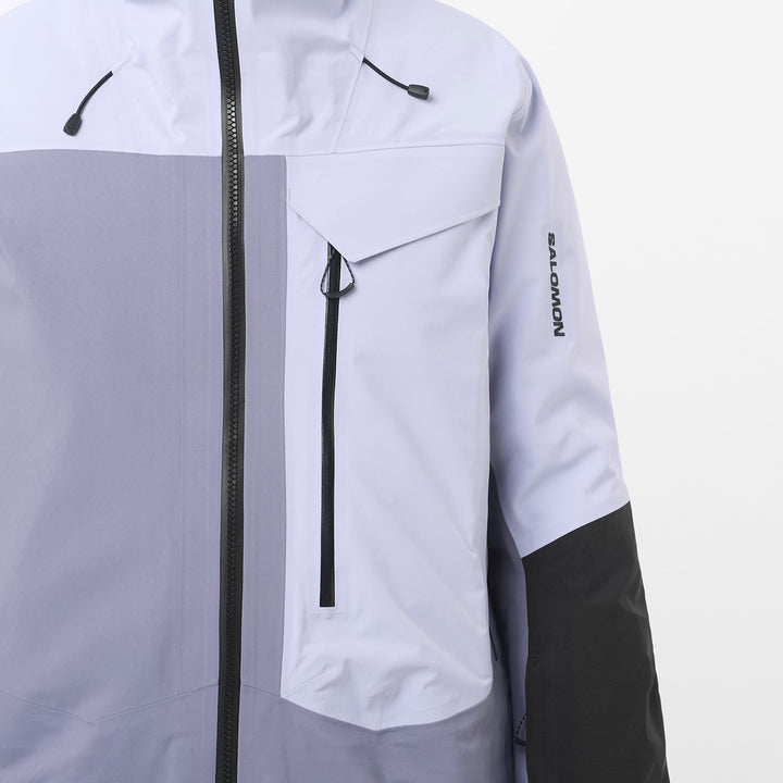 Salomon Moon Patrol Jacket - Women's Cosmic Sky/Blue Granite/Deep Black