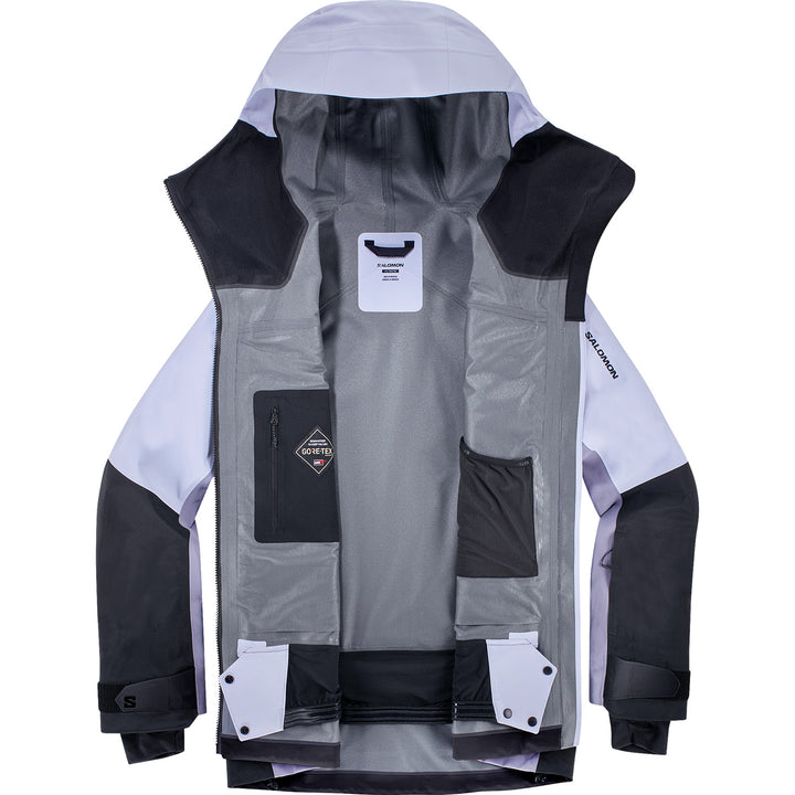 Salomon Moon Patrol Jacket - Women's Cosmic Sky/Blue Granite/Deep Black