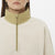 Salomon Chroma Crop Half Zip Fleece - Women's Whisper White/Gray Green