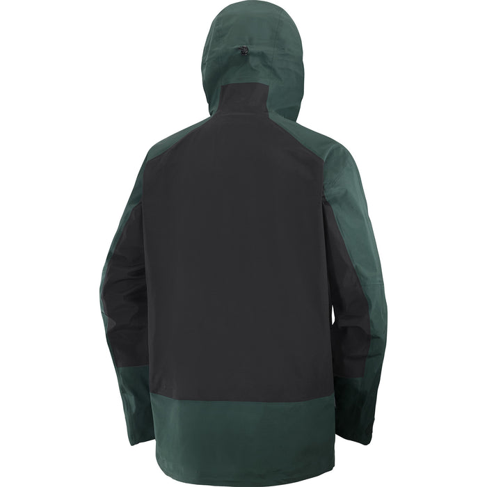 Salomon Scrambler GORE-TEX Jacket - Men's Green Gables/Deep Black