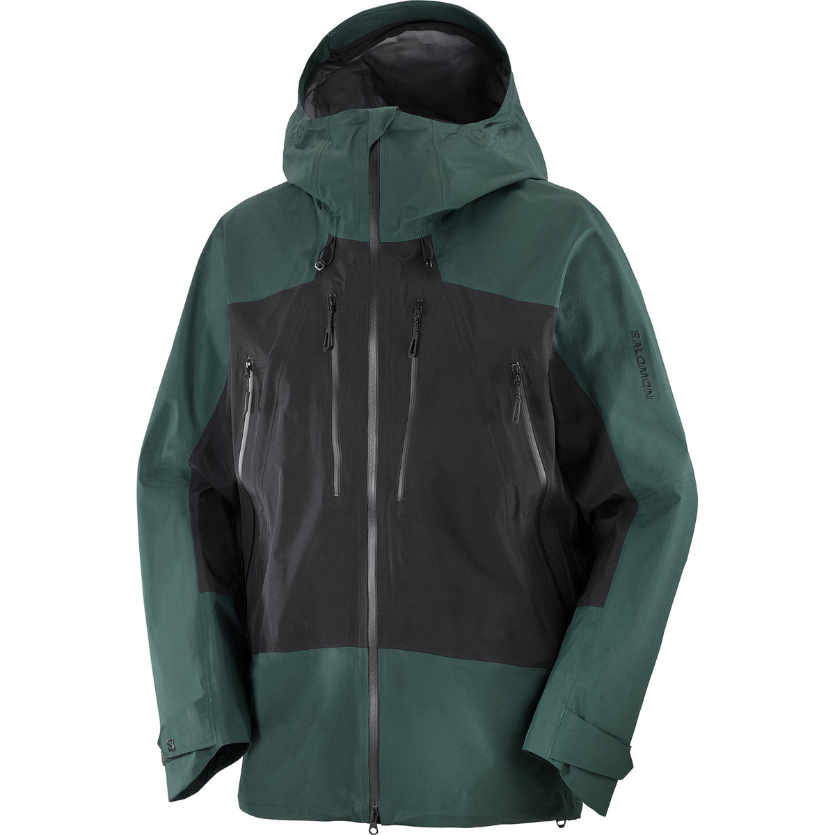 Salomon Scrambler GORE-TEX Jacket - Men's Green Gables/Deep Black