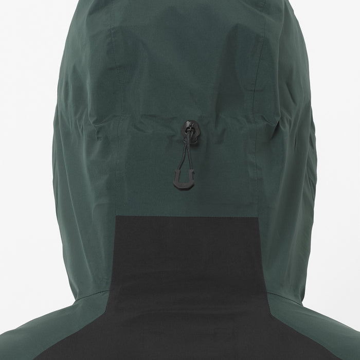 Salomon Scrambler GORE-TEX Jacket - Men's Green Gables/Deep Black