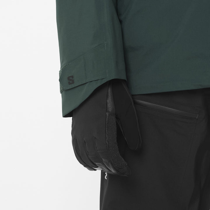 Salomon Scrambler GORE-TEX Jacket - Men's Green Gables/Deep Black