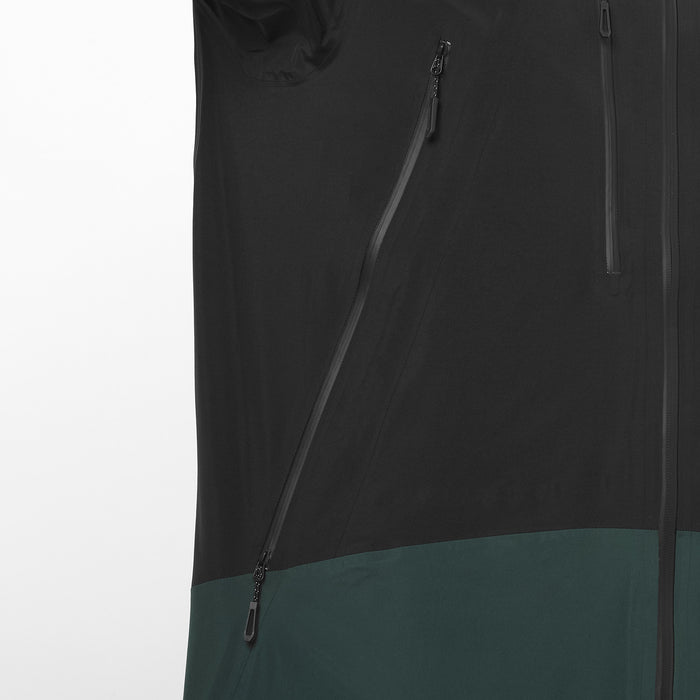 Salomon Scrambler GORE-TEX Jacket - Men's Green Gables/Deep Black