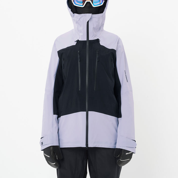 Salomon Scrambler GORE-TEX Jacket - Women's Cosmic Sky/Deep Black