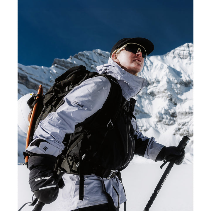 Salomon Scrambler GORE-TEX Jacket - Women's Cosmic Sky/Deep Black