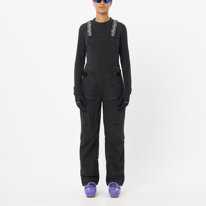 Salomon Scrambler GORE-TEX Bibs - Women's Deep Black
