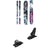 Atomic Bent 90 Skis + Marker Squire 11 Ski Bindings