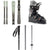 Rossignol Experience 76 Skis + Xpress 10 GW Bindings + Rossignol Kelia 50 Ski Boots - Women's 2025 + evo Merge Ski Poles