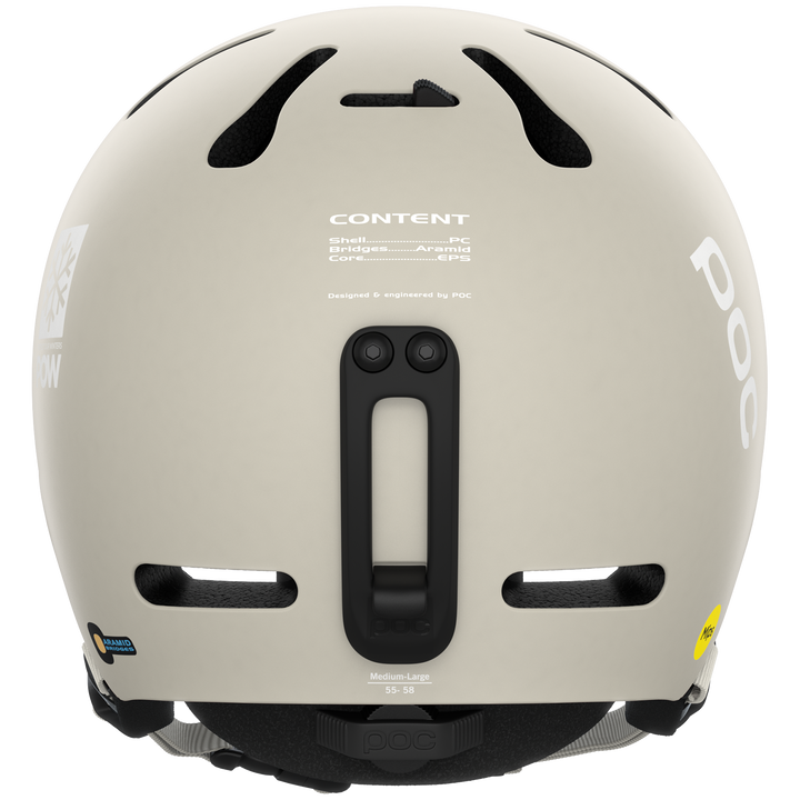 POC Fornix MIPS POW JJ Helmet Mineral Grey Matte