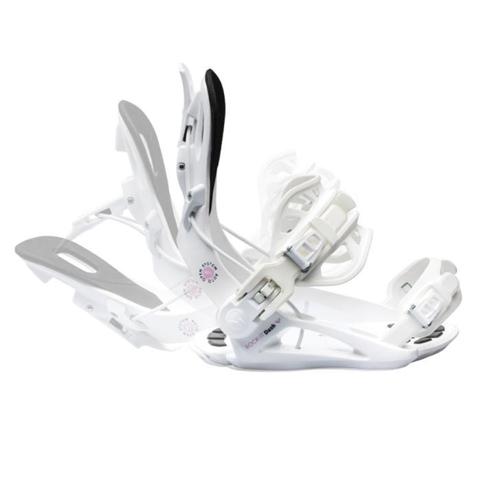 Roxy Rock-It Dash Snowboard Bindings - Women's 2026 White