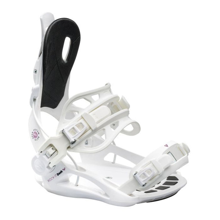 Roxy Rock-It Dash Snowboard Bindings - Women's 2026 White